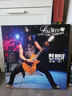 Slash of Guns n Roses Canvas Print