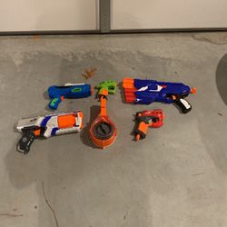 Nerf Guns, No Darts Included
