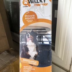 ***Reduced***Walkie Car Pet Barrier, Brand New 
