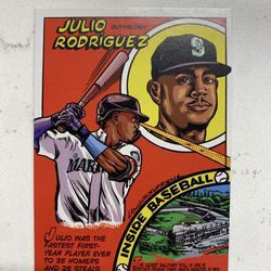JULIO RODRIGUEZ Card  ‘79 Topps Comic 79TC-6  2023 Topps Archives MARINERS