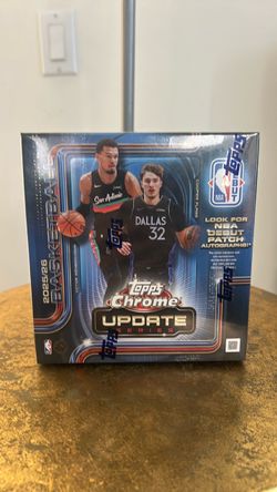 2025-2026 Topps Chrome Update NBA Mega Box