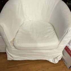 Chair With Washable Slip Cover.