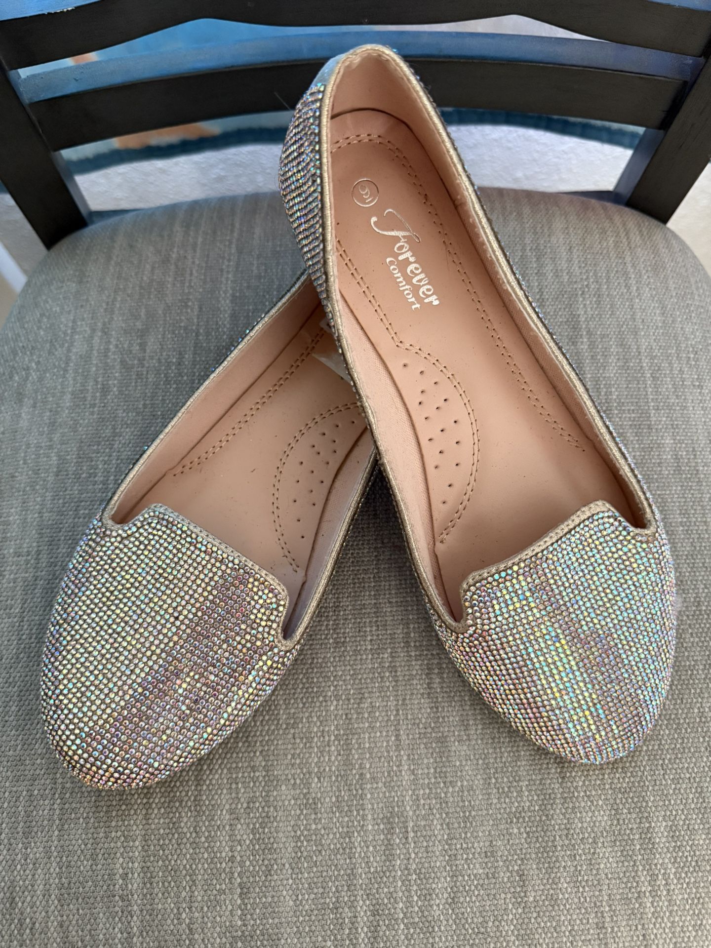 Women’s Bling Flats Size 9