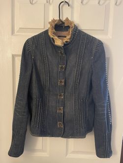 Unique Jean Jacket Size Large