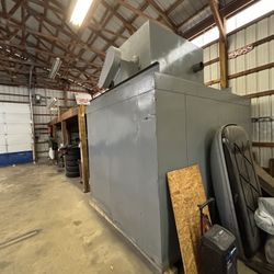 Commercial Size Powder Coater 
