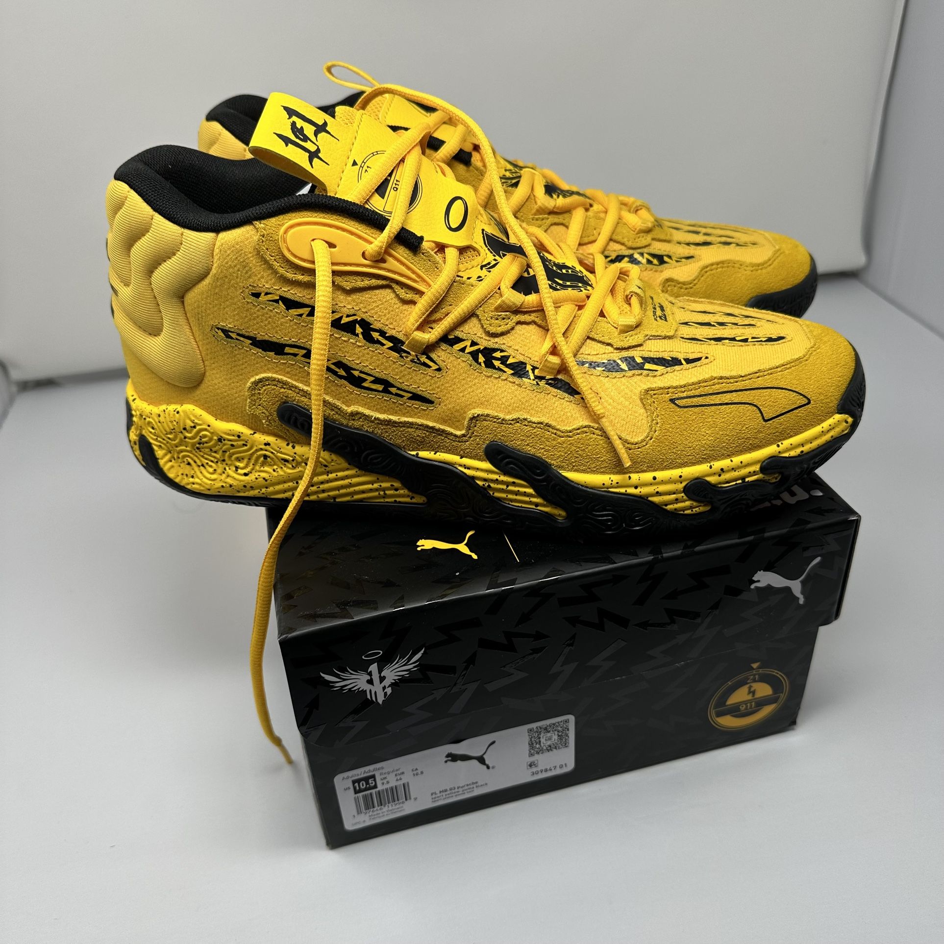 puma lamelo x porsche mb.03 size 10.5 DS