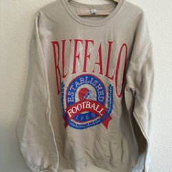 Buffalo Bills Crewneck Sweatshirt Size L