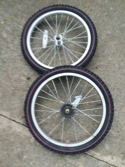 18×1.95 aluminum bike wheels