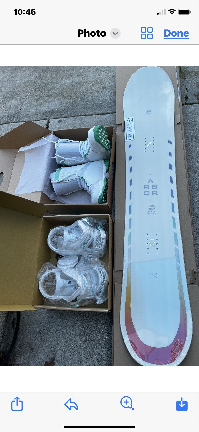 2024 ARBIR Snowboard MANTRA 144-ROC Binder