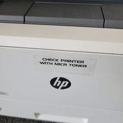 CHECK PRINTER WITH MAGNETIC INK 