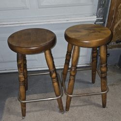 Solid Wood Barstools
