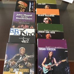 Jimmy Buffett, John Mayall, 2 B.B. King, John Haiti, Delbert McClinton, Robert Earl Keen, Susan Tedeschi DVDs...