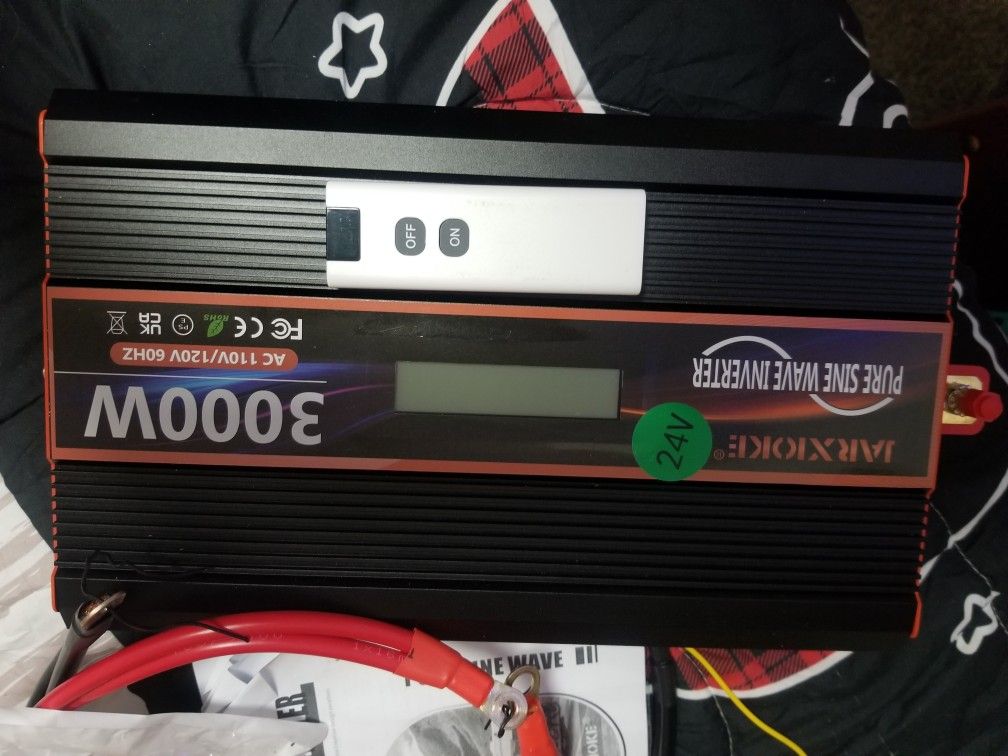 Power inverter 3000WATT 24V