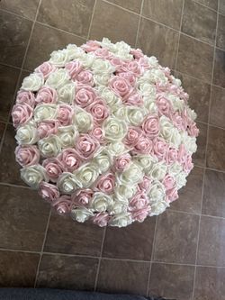 100 foam rose Bouquet