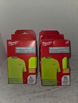 Milwaukee Work Skin Short Sleeve Shirt $15 ea. Brand New (Price Is Firm)