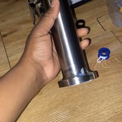 Universal 1/2” Copper Slip Fit Bathtub Spout With Shower Diverter 