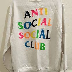 Anti Social Social Club Rainbow Crewneck Sweatshirt