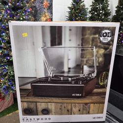 Victrola - Eastwood Signature Hybrid Record Player - Espress