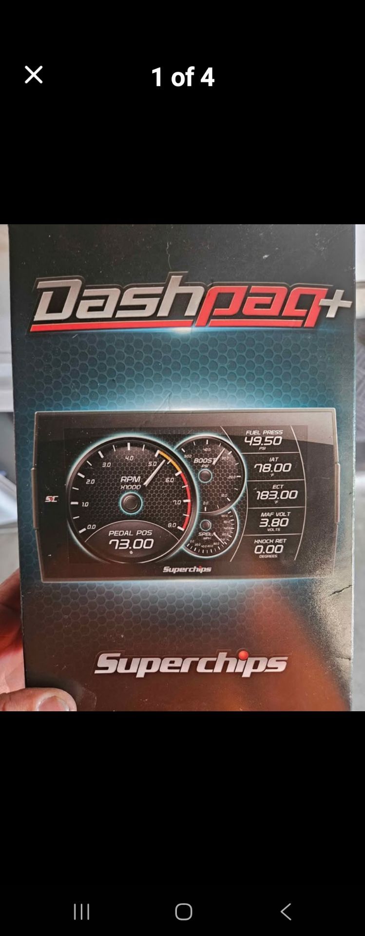 Dashpad + tuner +gages display