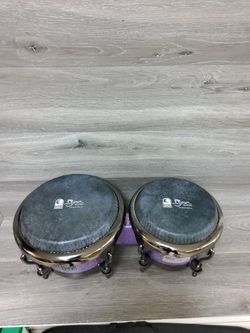 Toca Jimmie morales signature series Purple sparkle bongos