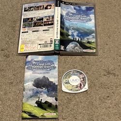 Tales of the World Radiant Mythology 3 Japanese Import PSP JP Japan Complete CIB