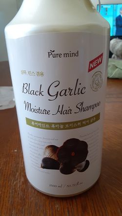 Pure mind black garlic shampoo