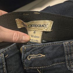 Democracy "AB" Solutions Jeans Sz 6