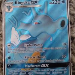 Kingdra GX Full Art - Pokemon cards