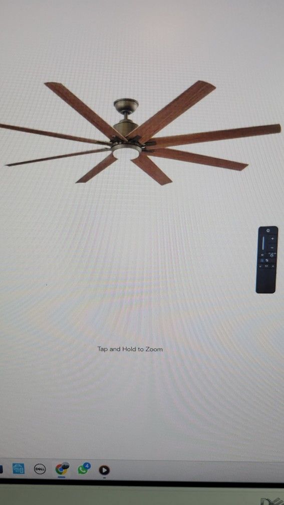 Kensgrove 72 in. Integrated LED Indoor/Outdoor Espresso Bronze Ceiling Fan with Light and Remote Control