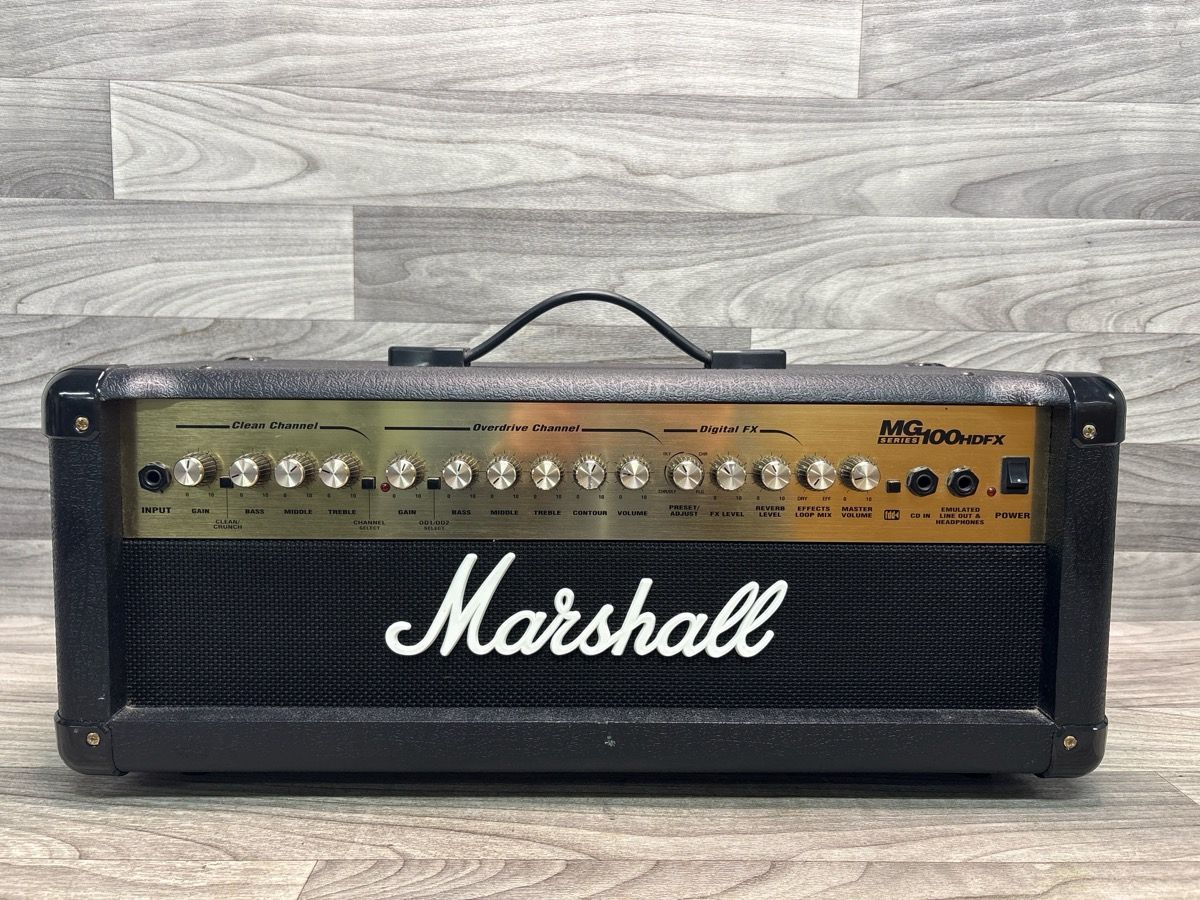 Marshall MG100HDFX Guitar Amplifier Head – 100W Solid State (A1D024915)