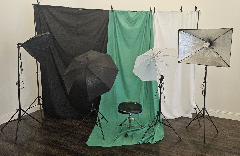 Photography Backdrop And Lights