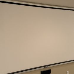100 Inches screen And Projector