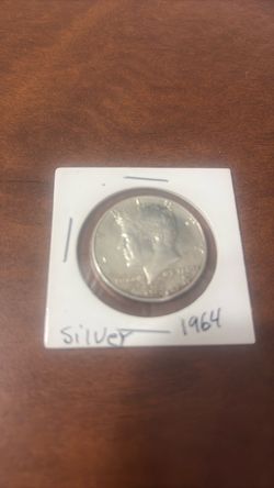 1964 D Kennedy Silver Half Dollar Coin