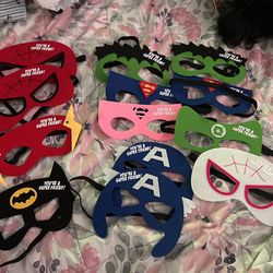 Superhero Kids Masks