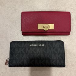 Brand New Authentic Michael Kors Wallets - $45 Both