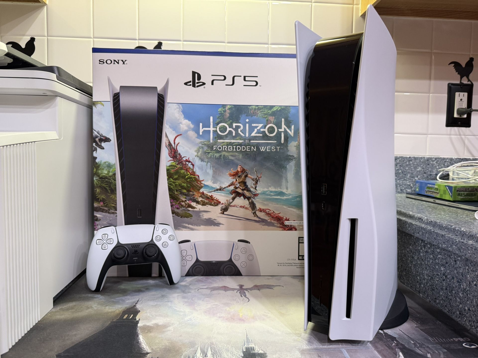 PlayStation 5 disc PS5 with box