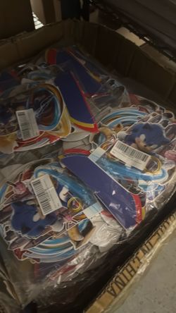 Sonic decorations party