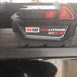 M18 Milwaukee Battery 5.0
