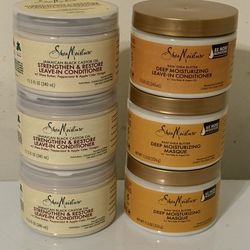 Shea moisture conditioners and Masque