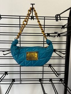 Teal shoulder bag