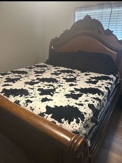 King size bed frame