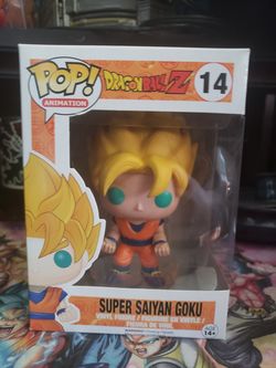 Funko pop super saiyan goku