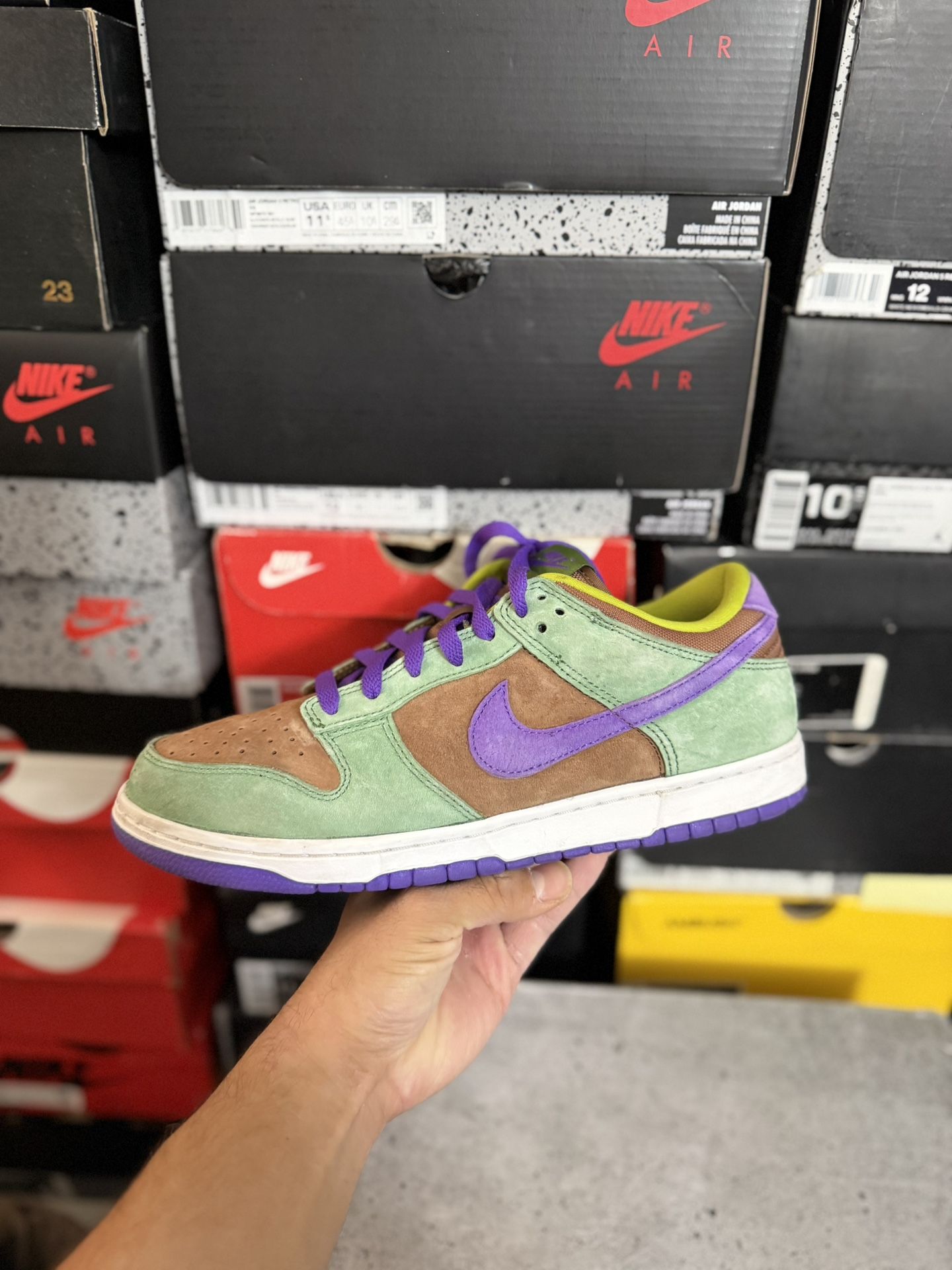 Nike Dunk Low Veneer size 10 USED But Clean