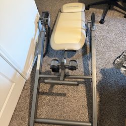 Inversion table -  always stored indoors (innova)