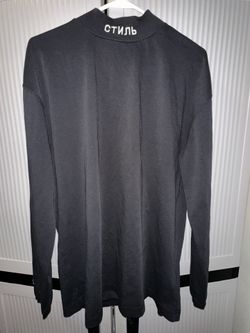 HERON PRESTON BLACK LONG SLEEVE