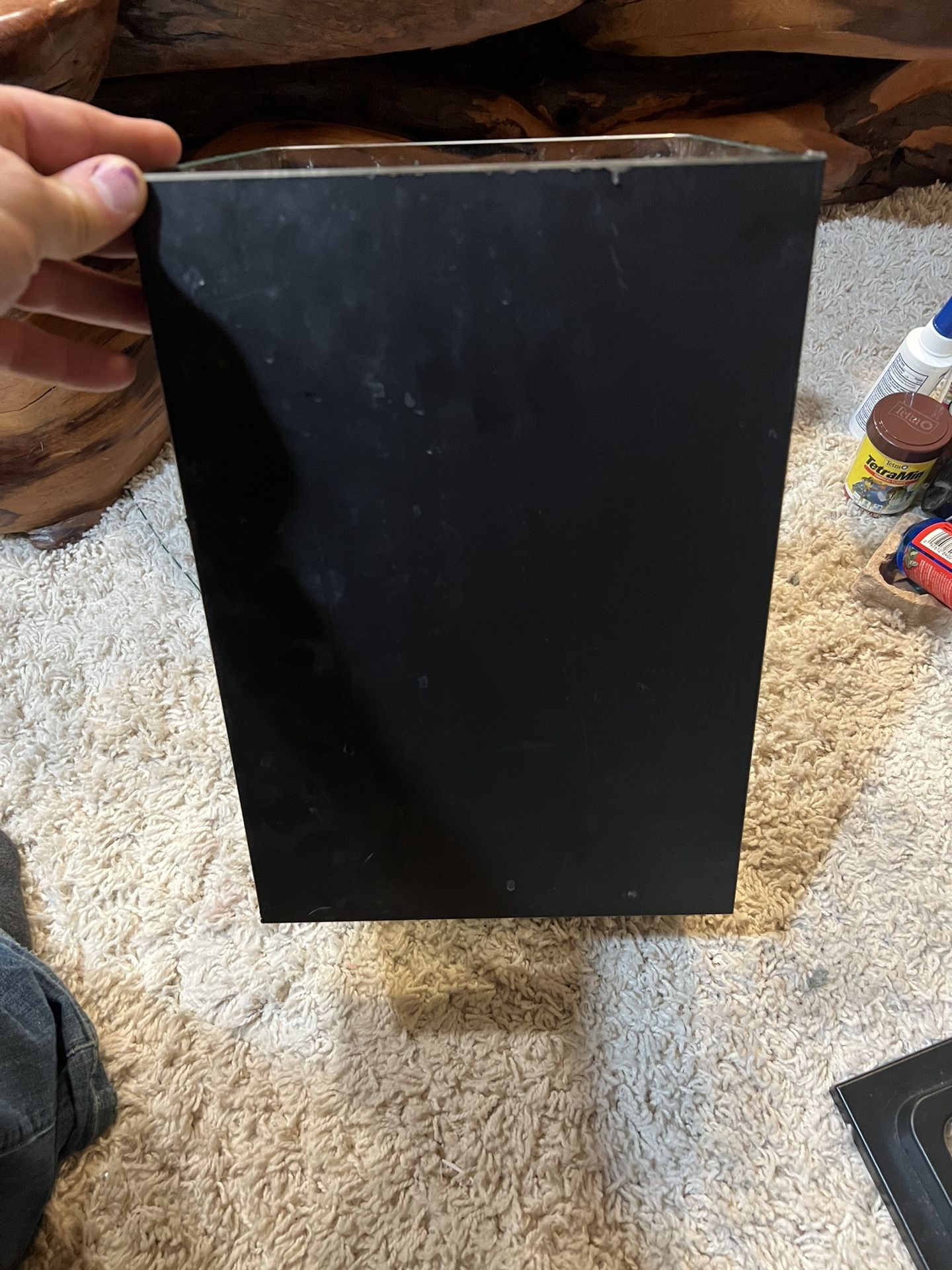 Reptile Or Fish Tank Aquarium Includes Food And Cleaning Supplies
