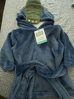 Hooded Bathrobe 0-9m