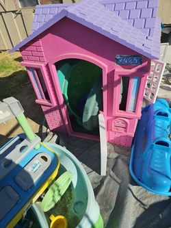 Purple And Pink Cottage