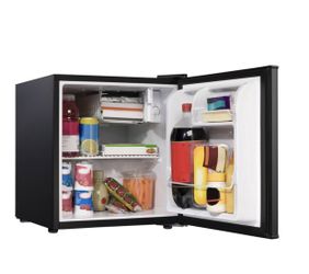 Kenmore 1.7 cu-ft Refrigerator - Black: Compact Dorm Fridge, Energy Star, Reversible Door, Adjustable Thermostat