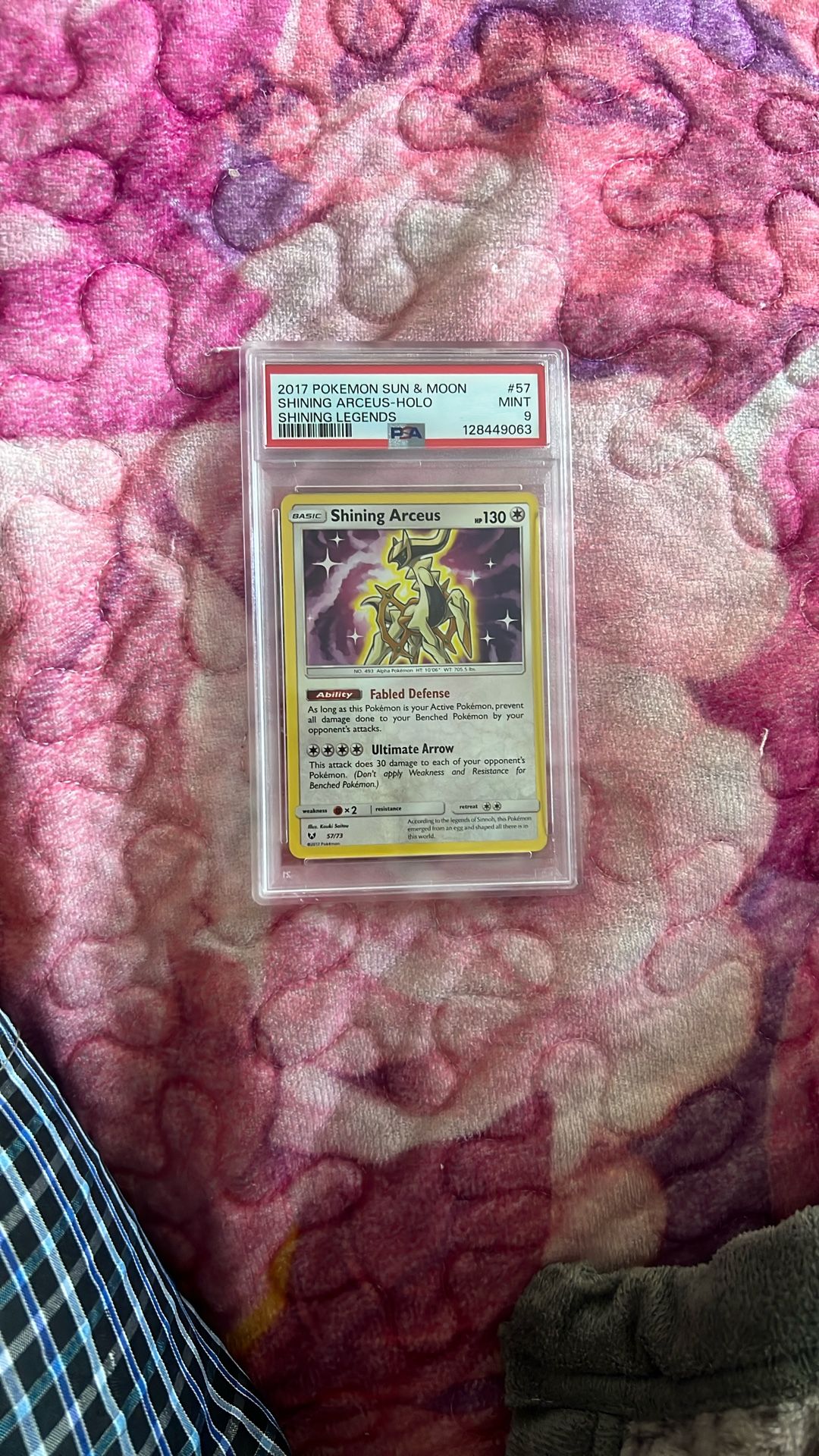 Shining Arceus Psa 9